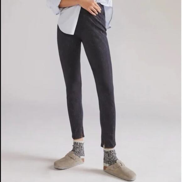 Anthropologie Charcoal Everyday Leggings - New - Size Small - Picture 1 of 8